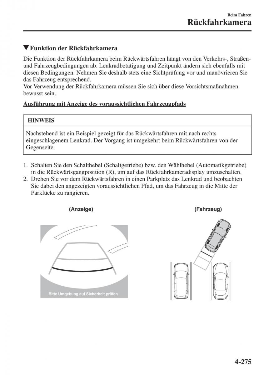 Mazda CX 5 II 2 Handbuch / page 458