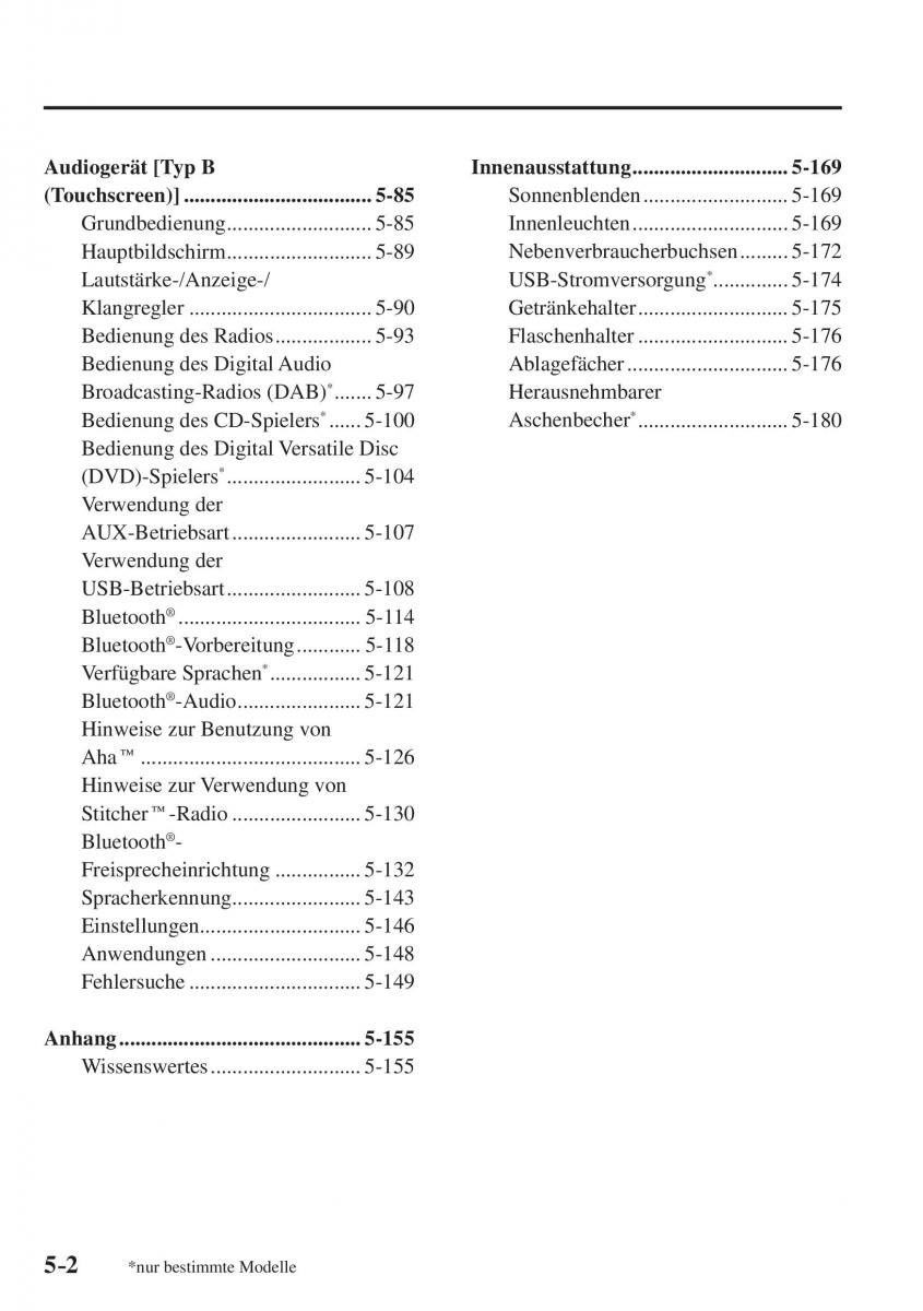 Mazda CX 5 II 2 Handbuch / page 475