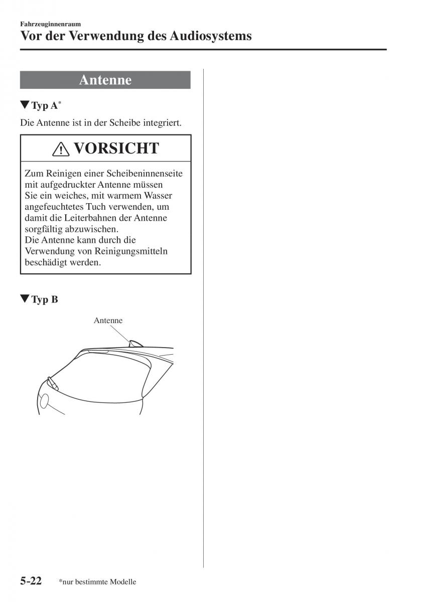 Mazda CX 5 II 2 Handbuch / page 495