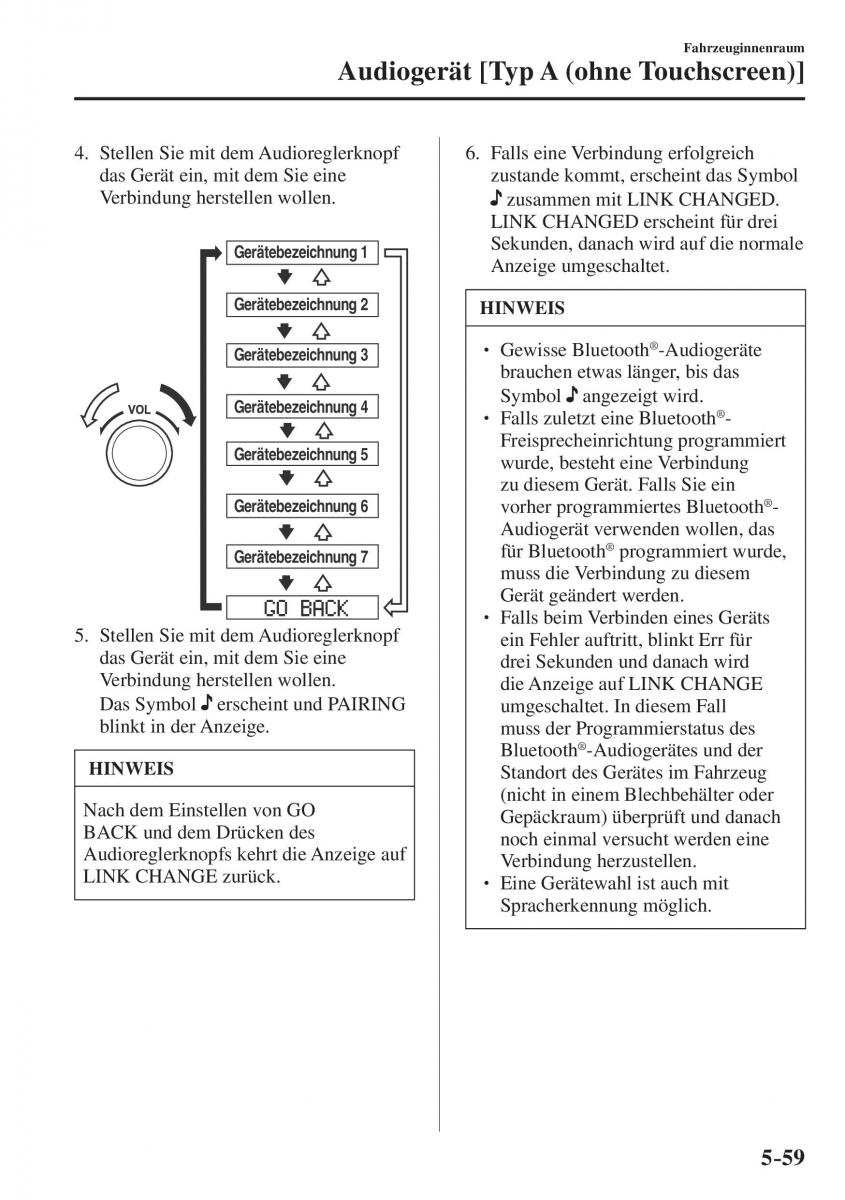 Mazda CX 5 II 2 Handbuch / page 532