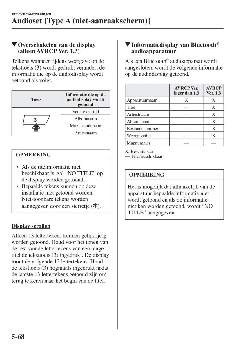 Mazda CX 5 II 2 Bilens instruktionsbog / page 544