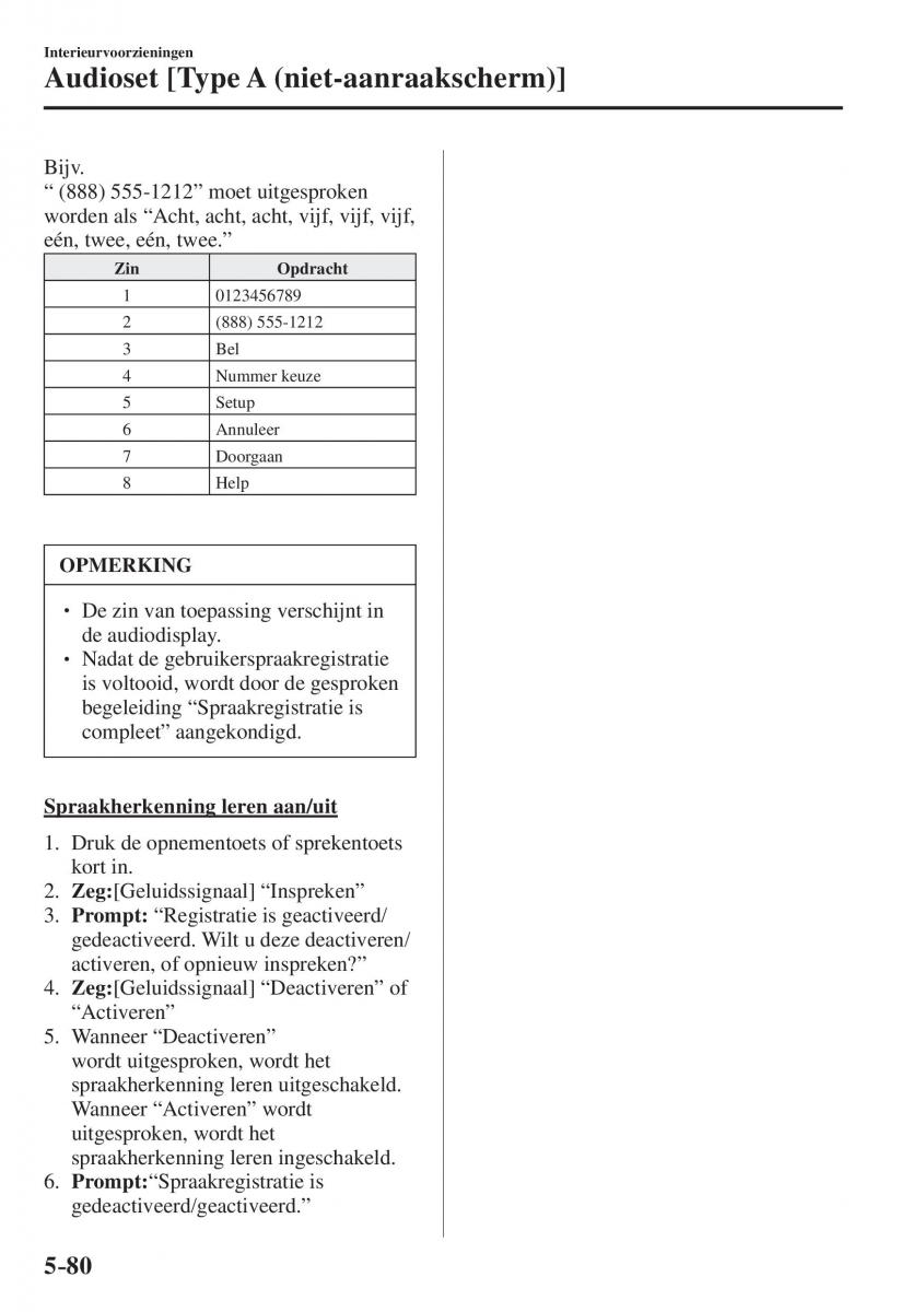 Mazda CX 5 II 2 Bilens instruktionsbog / page 556