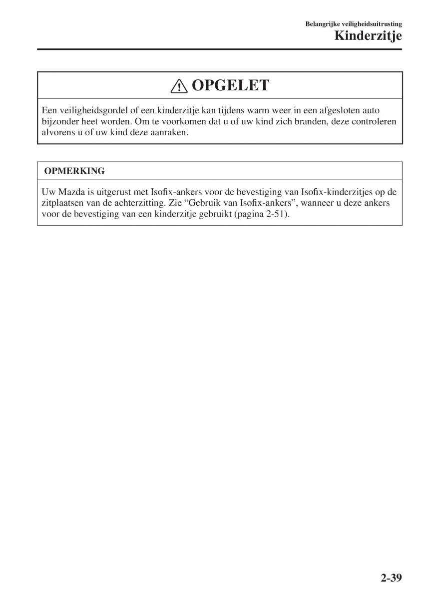 Mazda CX 5 II 2 Bilens instruktionsbog / page 59