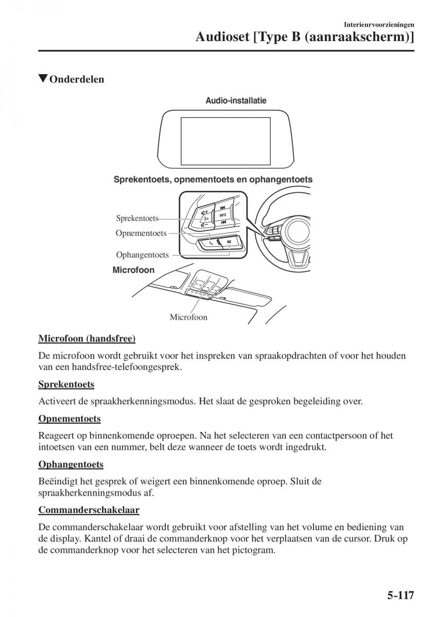 Mazda CX 5 II 2 Bilens instruktionsbog / page 593