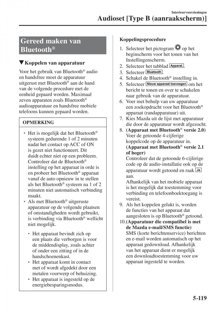 Mazda CX 5 II 2 Bilens instruktionsbog / page 595