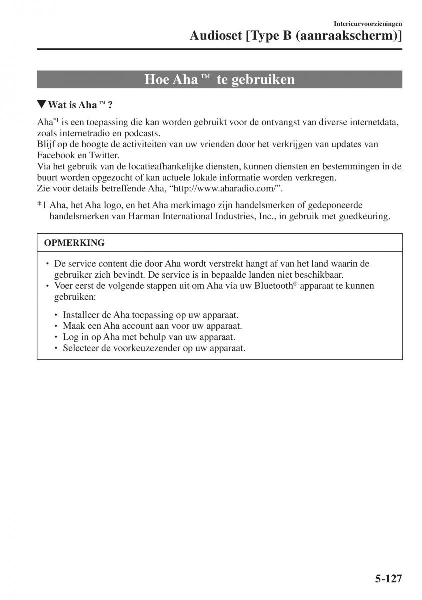 Mazda CX 5 II 2 Bilens instruktionsbog / page 603