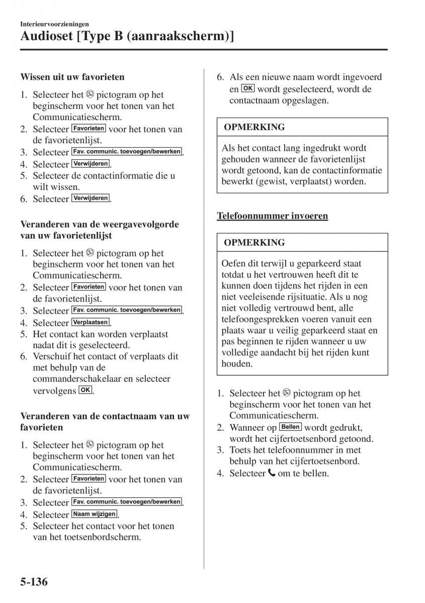 Mazda CX 5 II 2 Bilens instruktionsbog / page 612