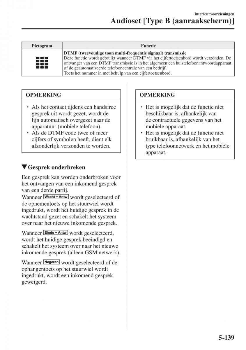 Mazda CX 5 II 2 Bilens instruktionsbog / page 615