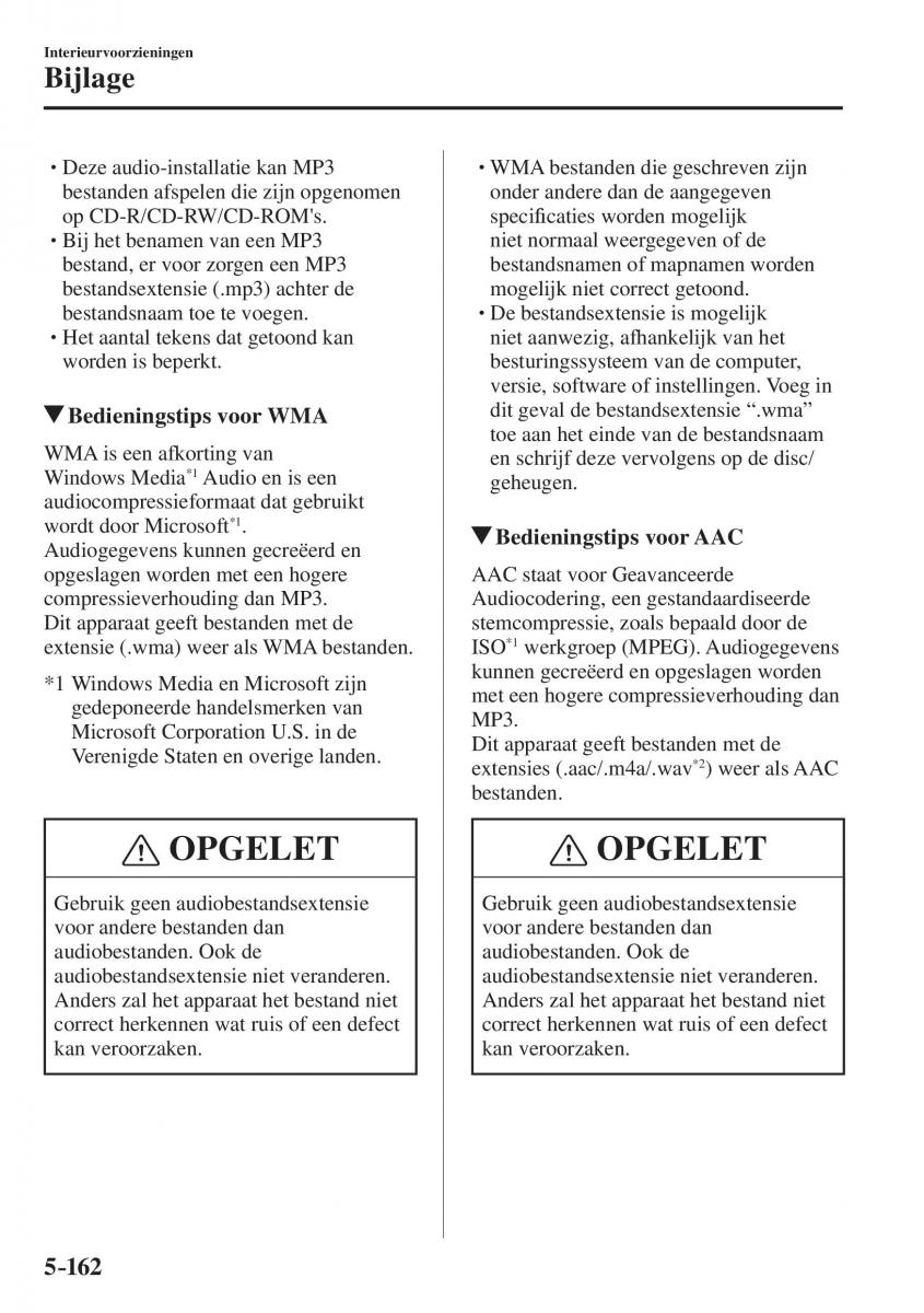 Mazda CX 5 II 2 Bilens instruktionsbog / page 638