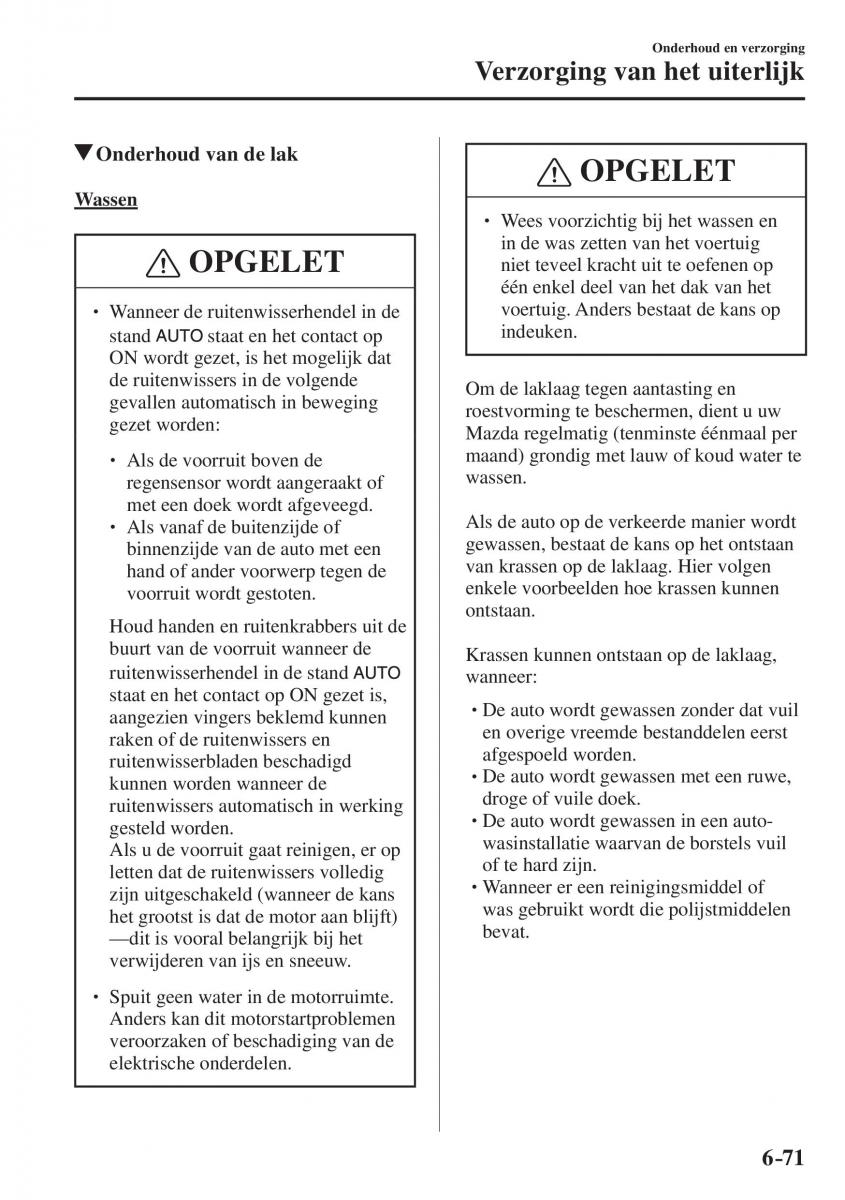 Mazda CX 5 II 2 Bilens instruktionsbog / page 729