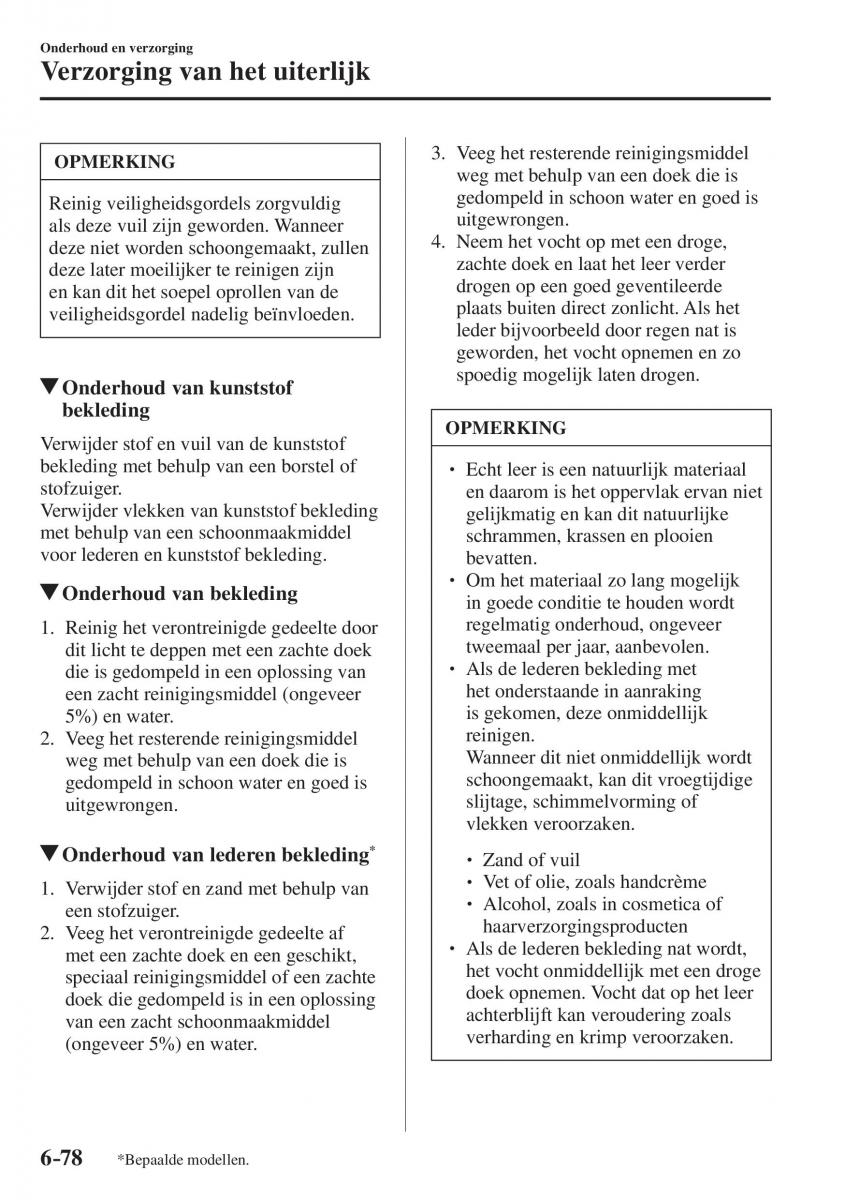 Mazda CX 5 II 2 Bilens instruktionsbog / page 736