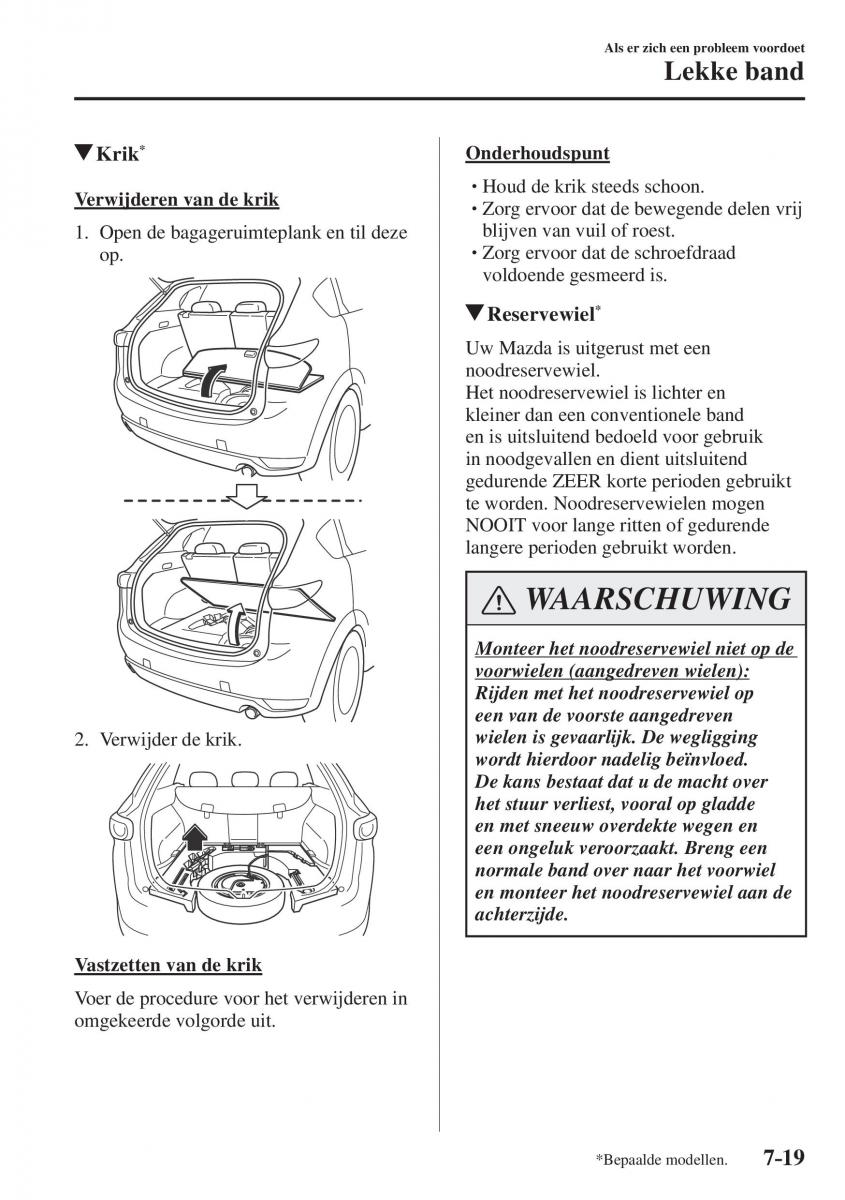 Mazda CX 5 II 2 Bilens instruktionsbog / page 757