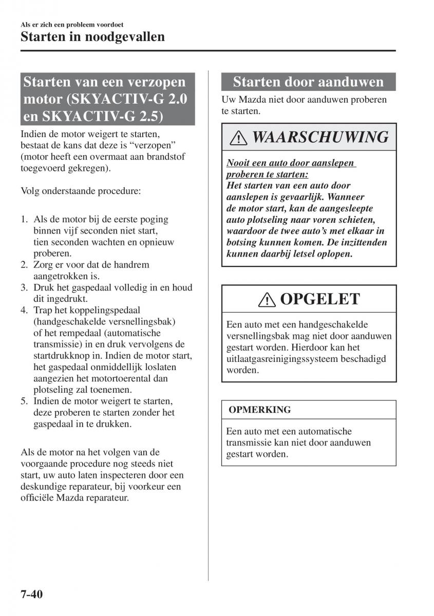 Mazda CX 5 II 2 Bilens instruktionsbog / page 778