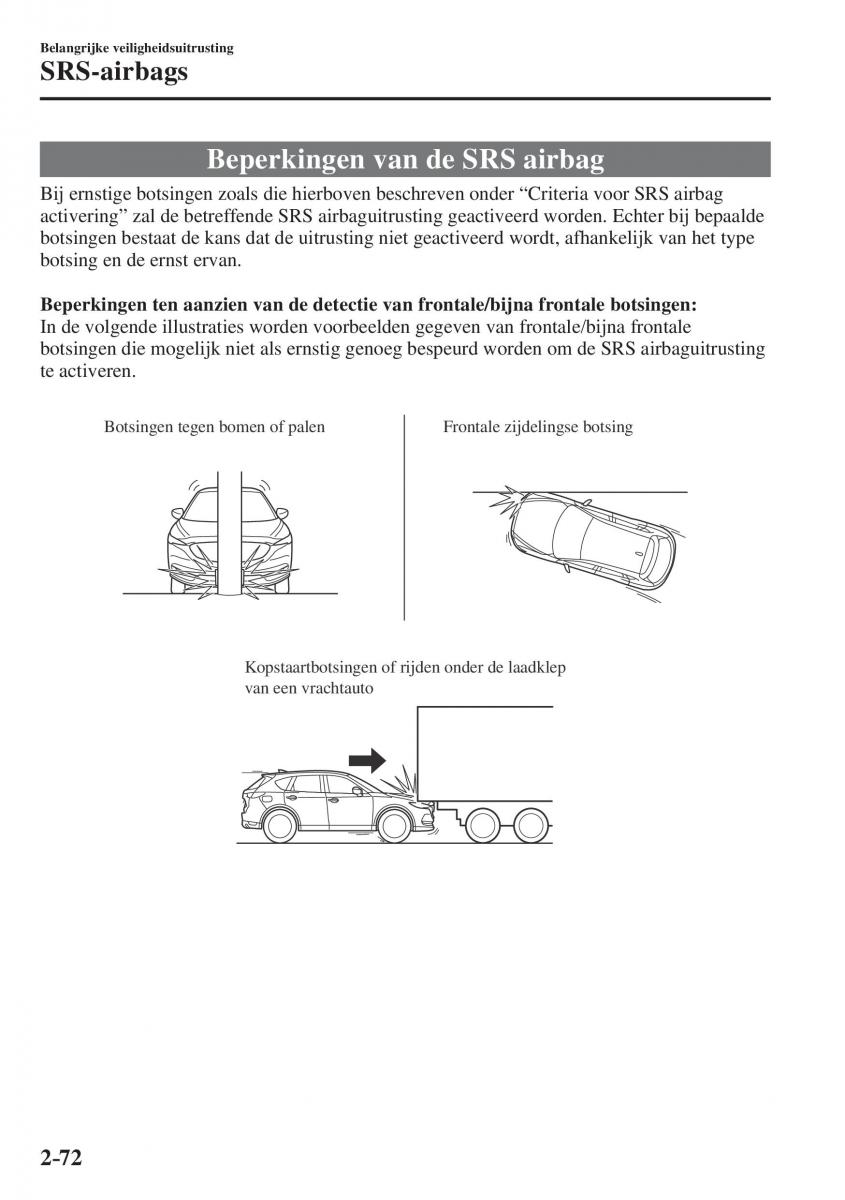 Mazda CX 5 II 2 Bilens instruktionsbog / page 92