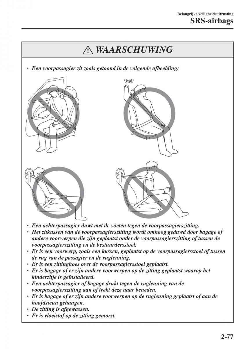 Mazda CX 5 II 2 Bilens instruktionsbog / page 97