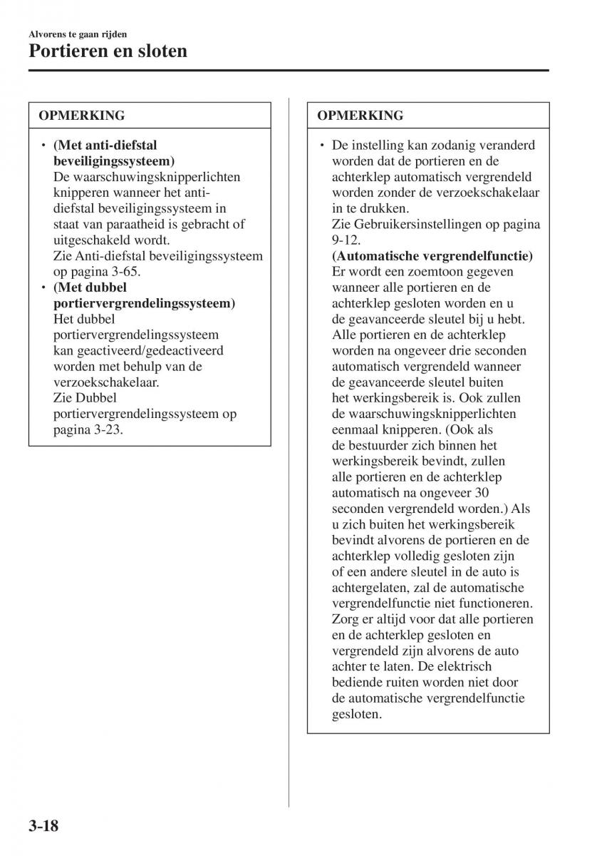 Mazda CX 5 II 2 Bilens instruktionsbog / page 118