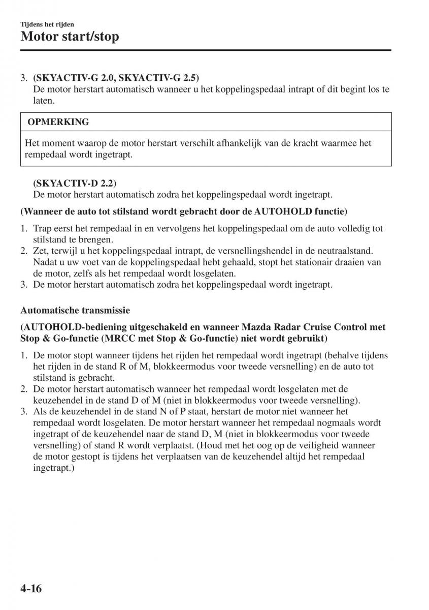 Mazda CX 5 II 2 Bilens instruktionsbog / page 204