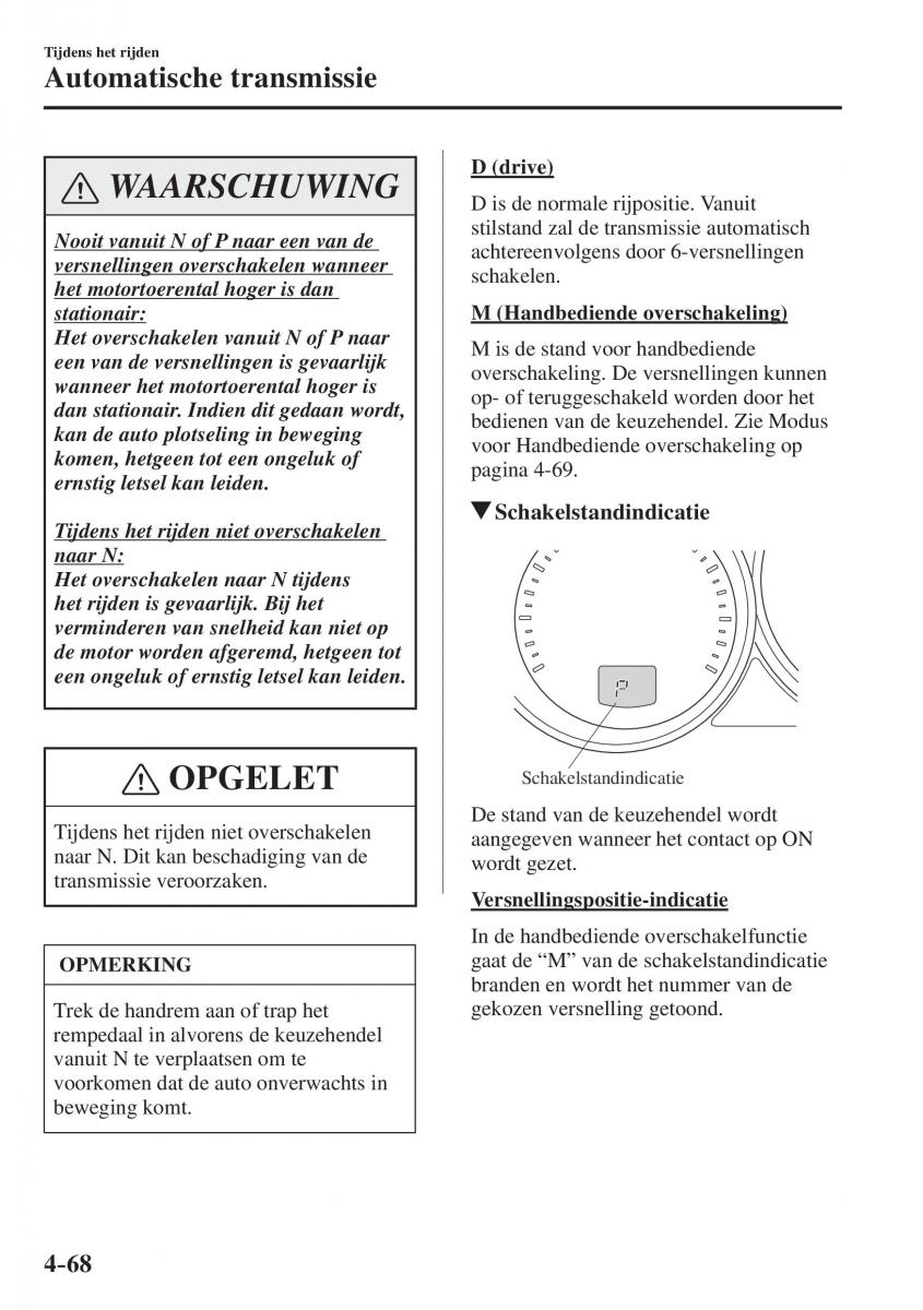 Mazda CX 5 II 2 Bilens instruktionsbog / page 256