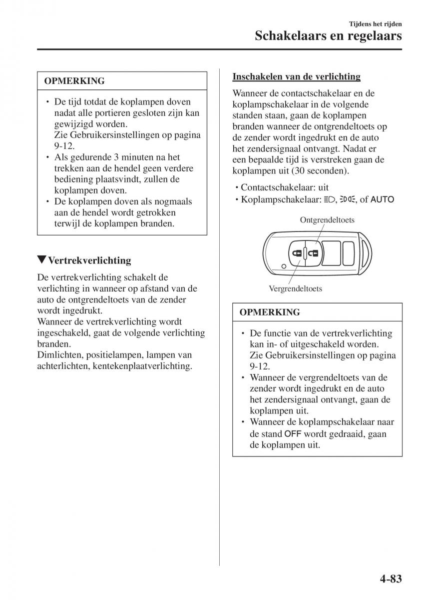 Mazda CX 5 II 2 Bilens instruktionsbog / page 271