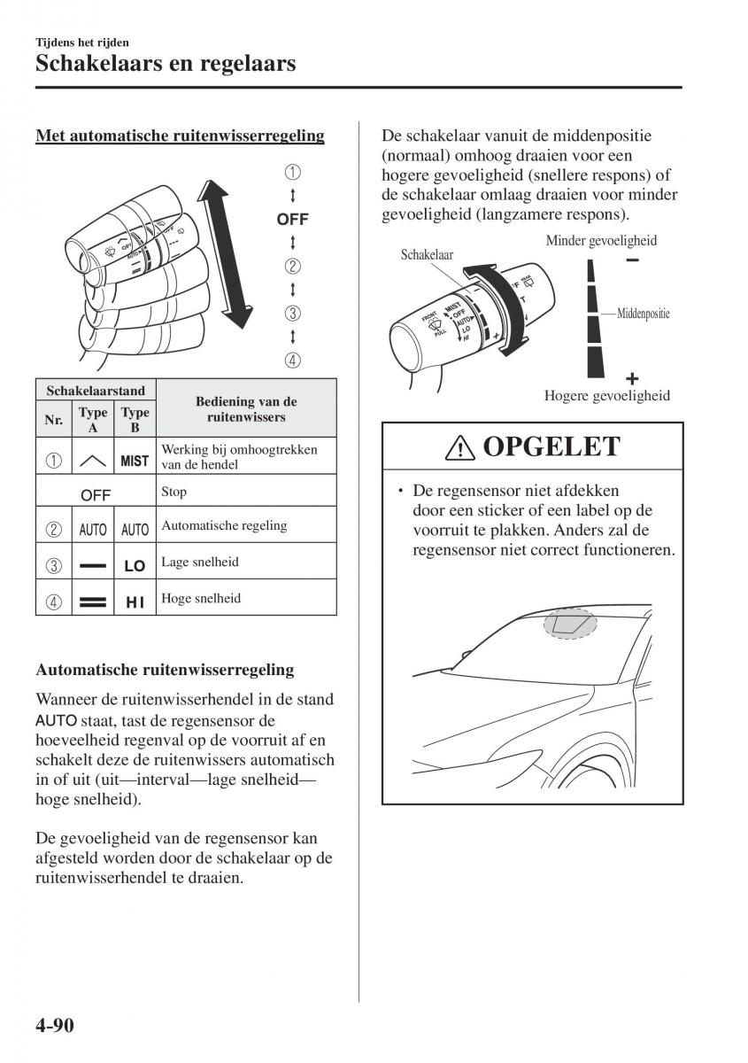 Mazda CX 5 II 2 Bilens instruktionsbog / page 278