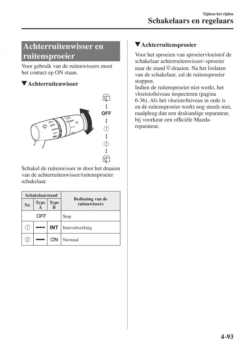 Mazda CX 5 II 2 Bilens instruktionsbog / page 281