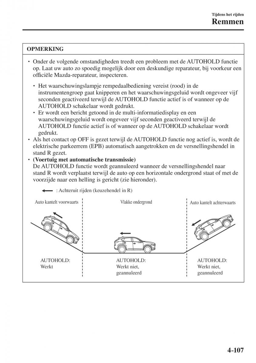 Mazda CX 5 II 2 Bilens instruktionsbog / page 295