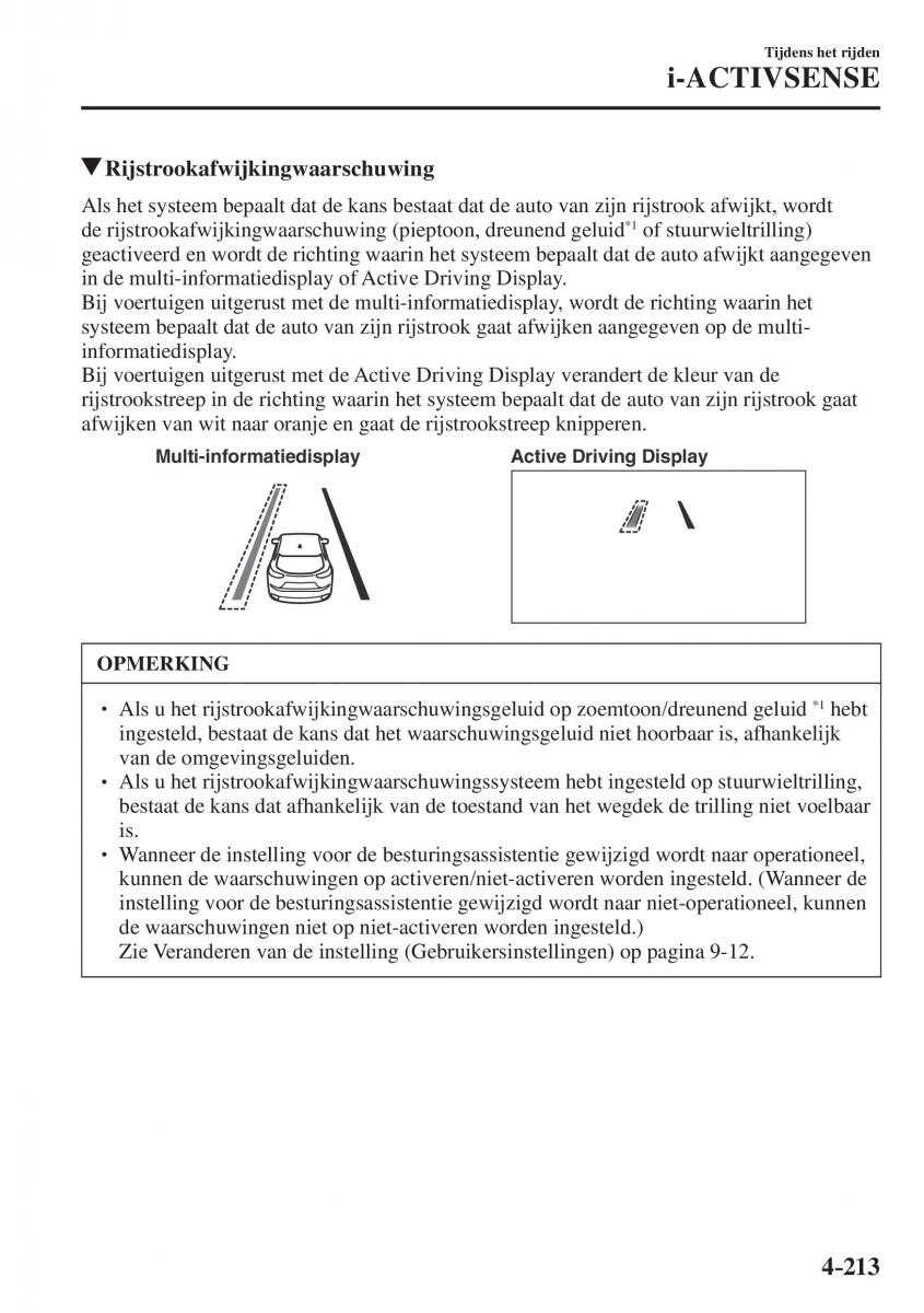 Mazda CX 5 II 2 Bilens instruktionsbog / page 401