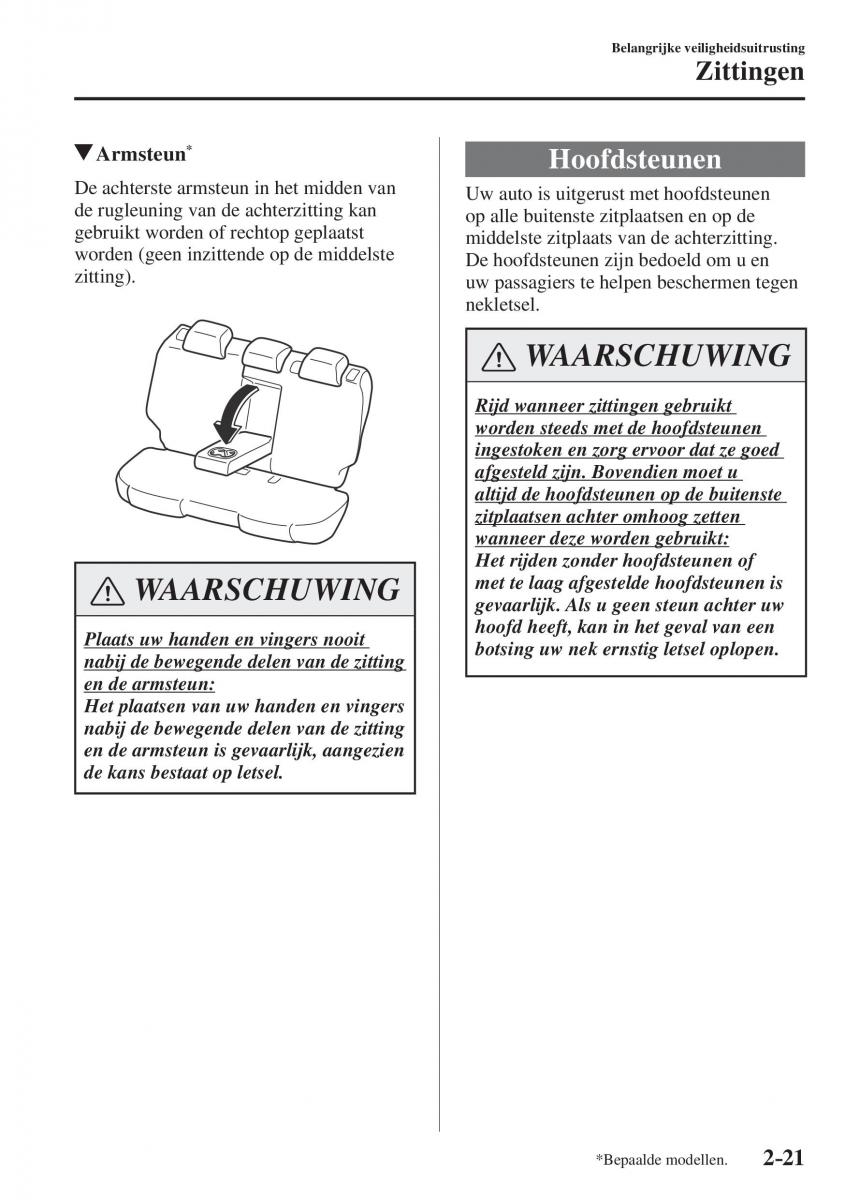 Mazda CX 5 II 2 Bilens instruktionsbog / page 41