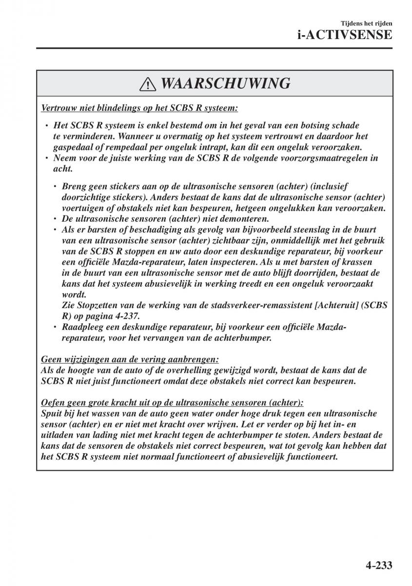 Mazda CX 5 II 2 Bilens instruktionsbog / page 421