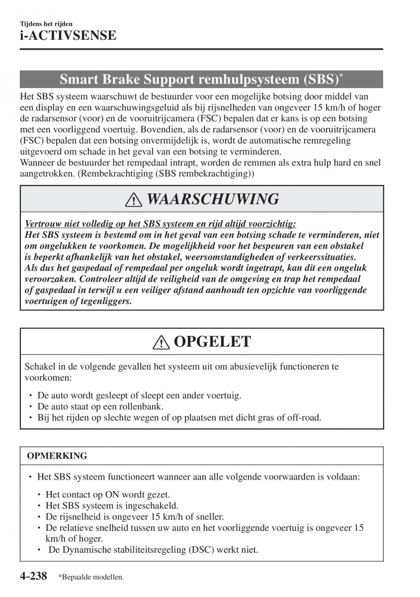 Mazda CX 5 II 2 Bilens instruktionsbog / page 426