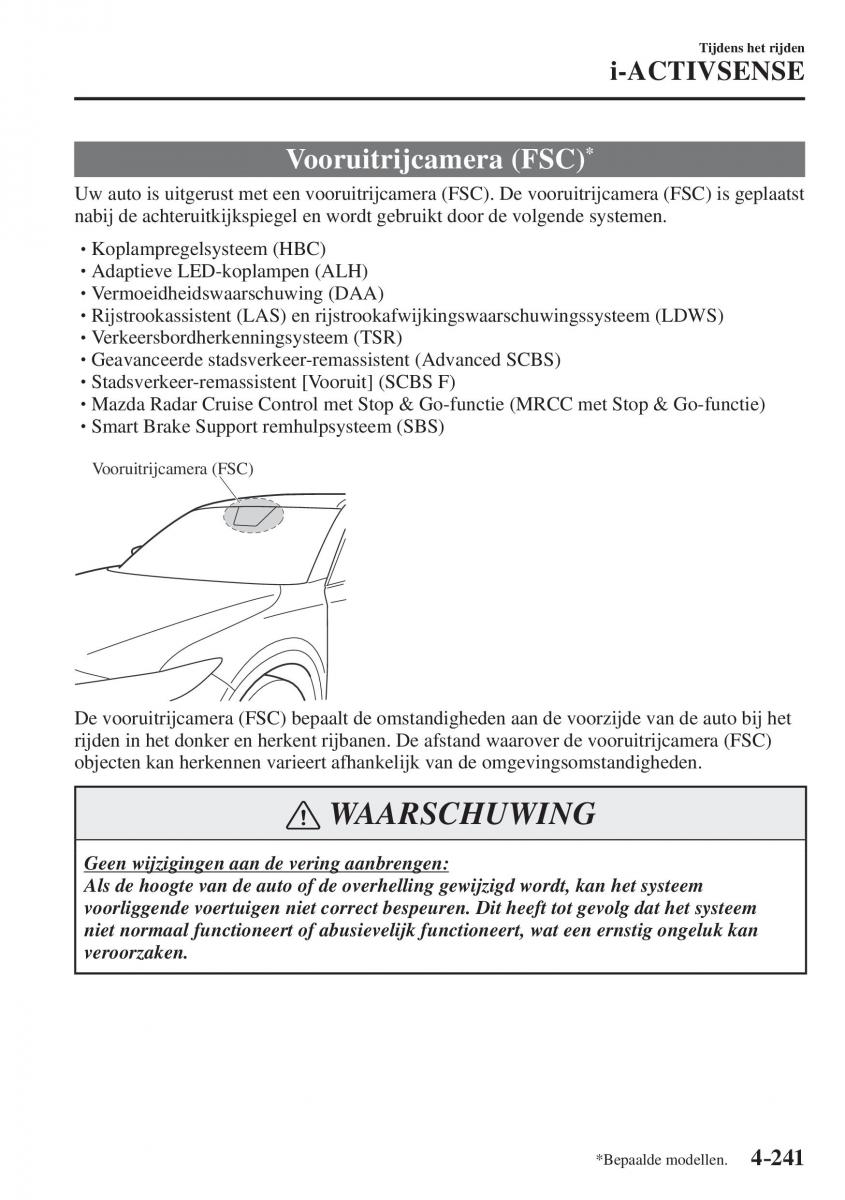 Mazda CX 5 II 2 Bilens instruktionsbog / page 429