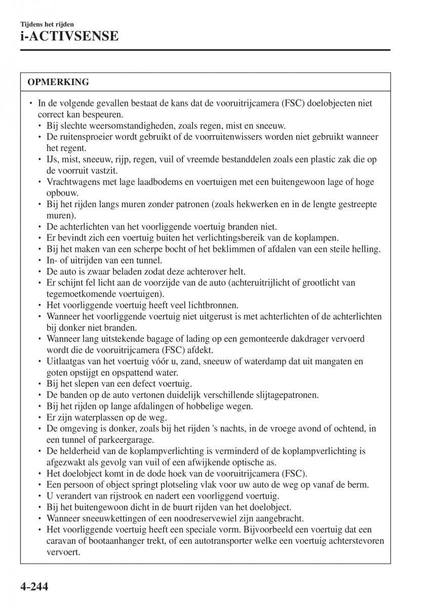 Mazda CX 5 II 2 Bilens instruktionsbog / page 432