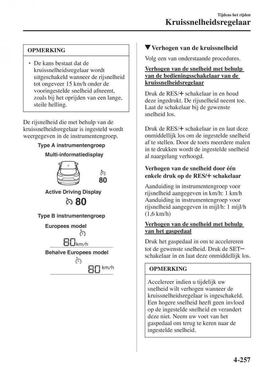 Mazda CX 5 II 2 Bilens instruktionsbog / page 445