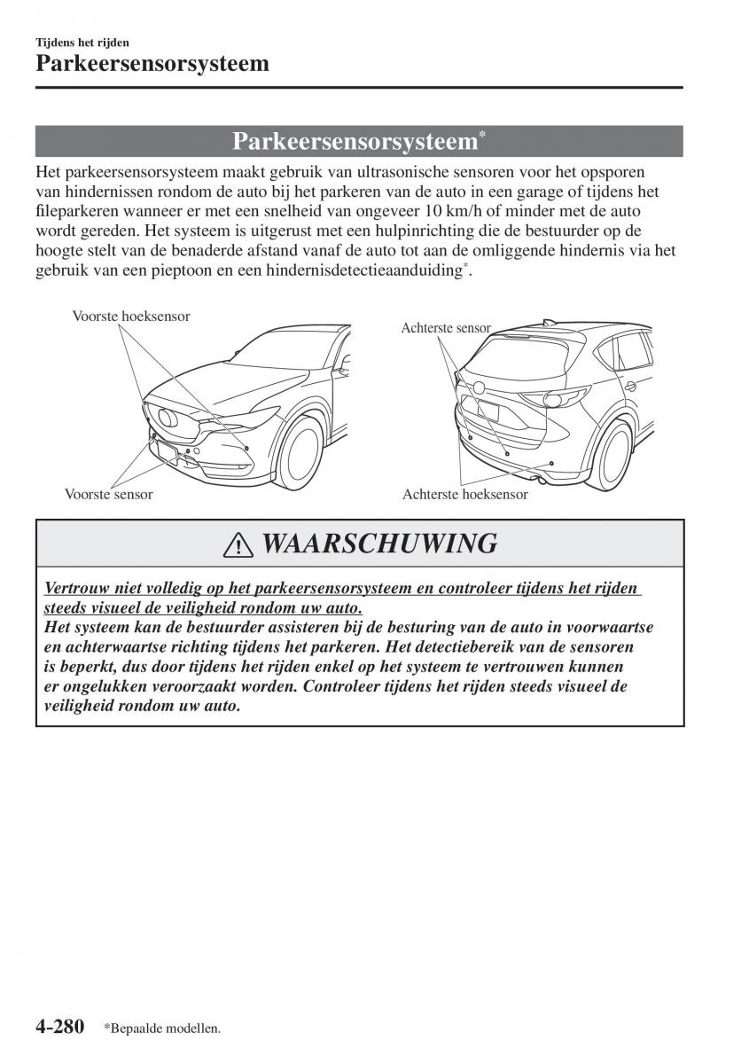 Mazda CX 5 II 2 Bilens instruktionsbog / page 468