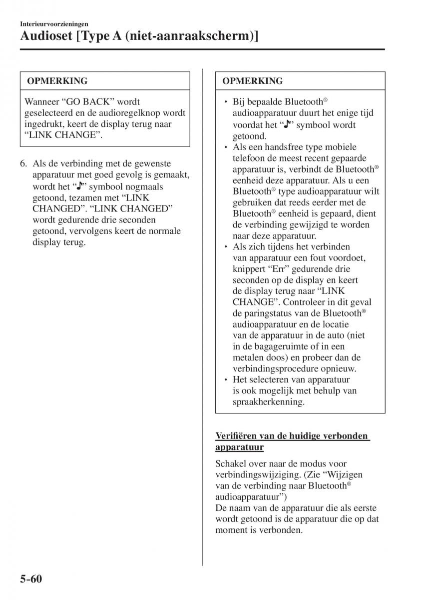 Mazda CX 5 II 2 Bilens instruktionsbog / page 536