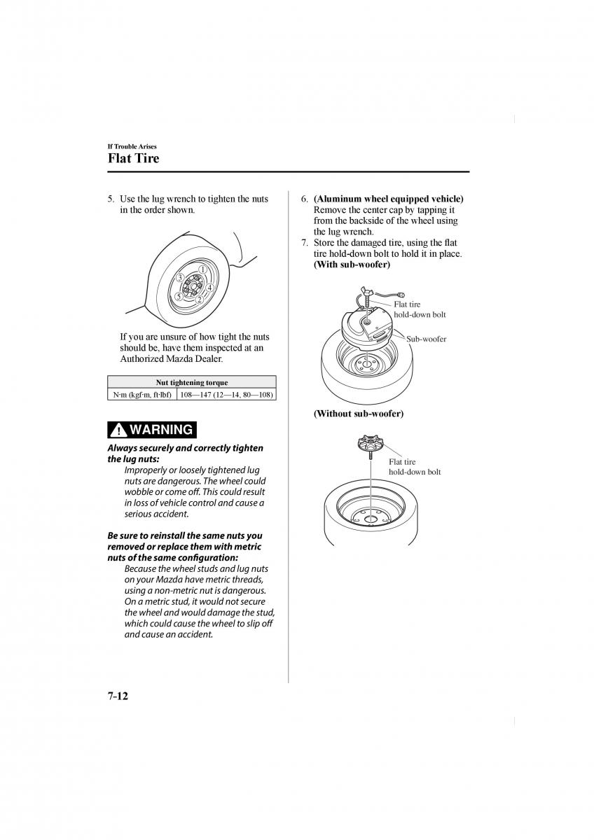 Mazda CX 5 II 2 owners manual / page 554