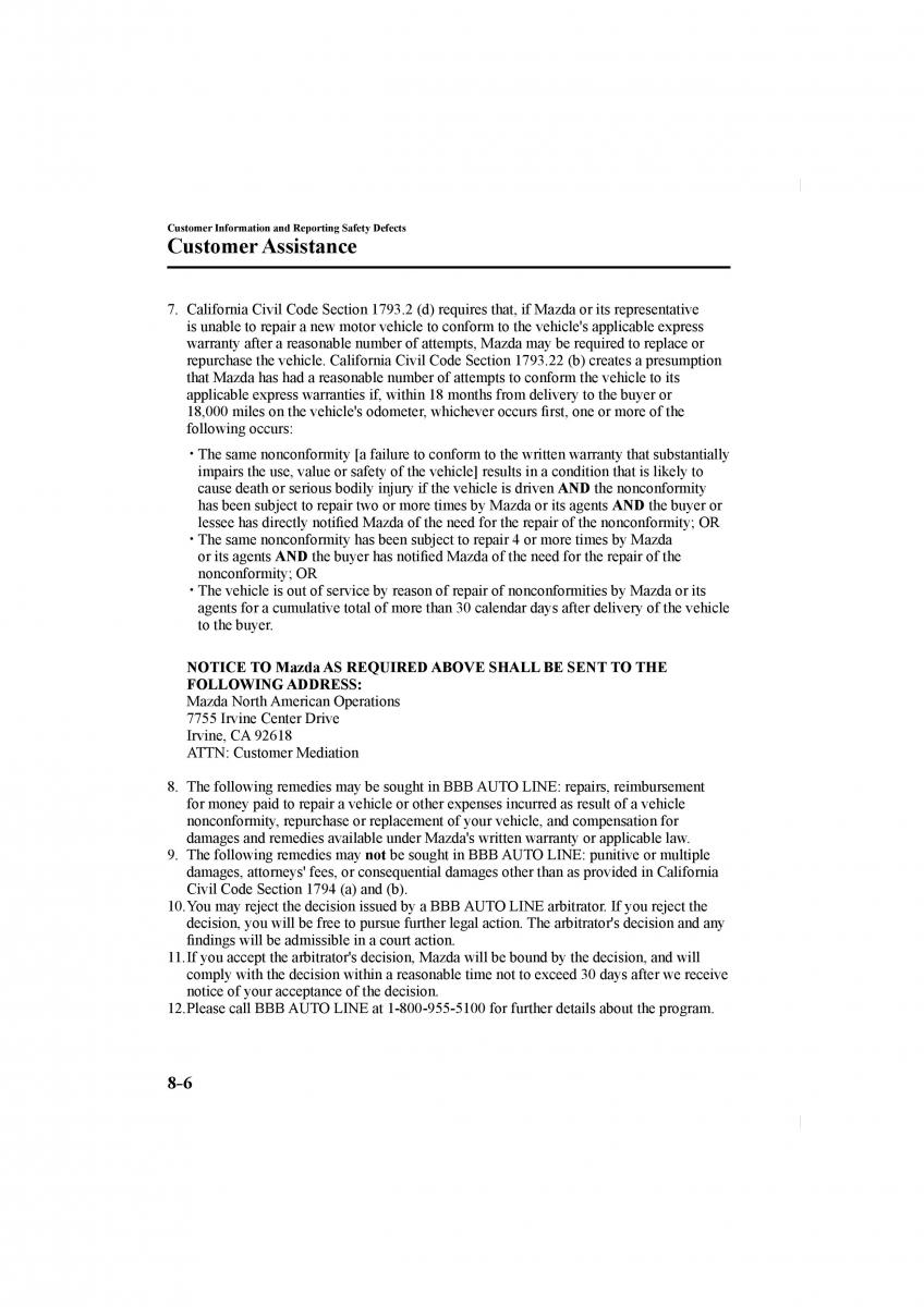 Mazda CX 5 II 2 owners manual / page 594