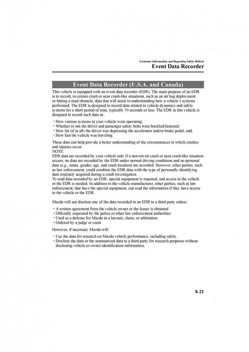 Mazda CX 5 II 2 owners manual / page 609