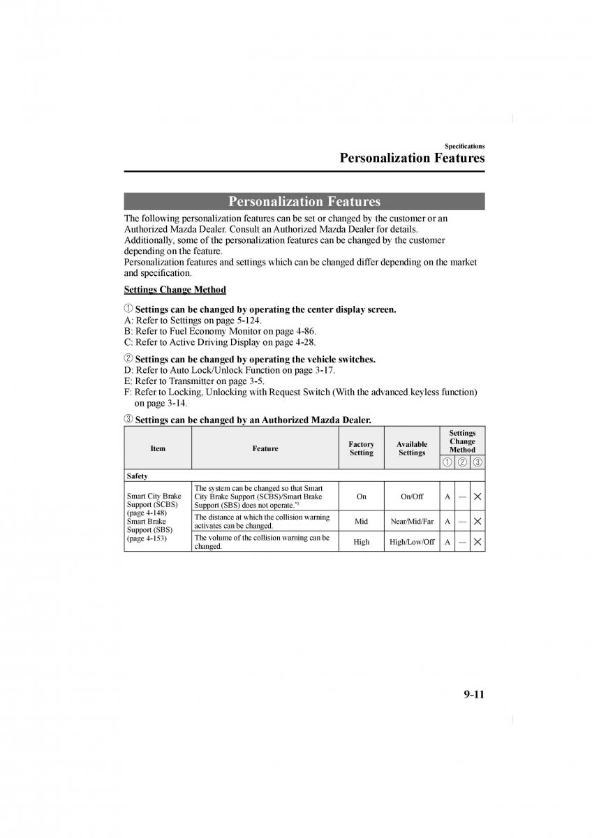 Mazda CX 5 II 2 owners manual / page 647