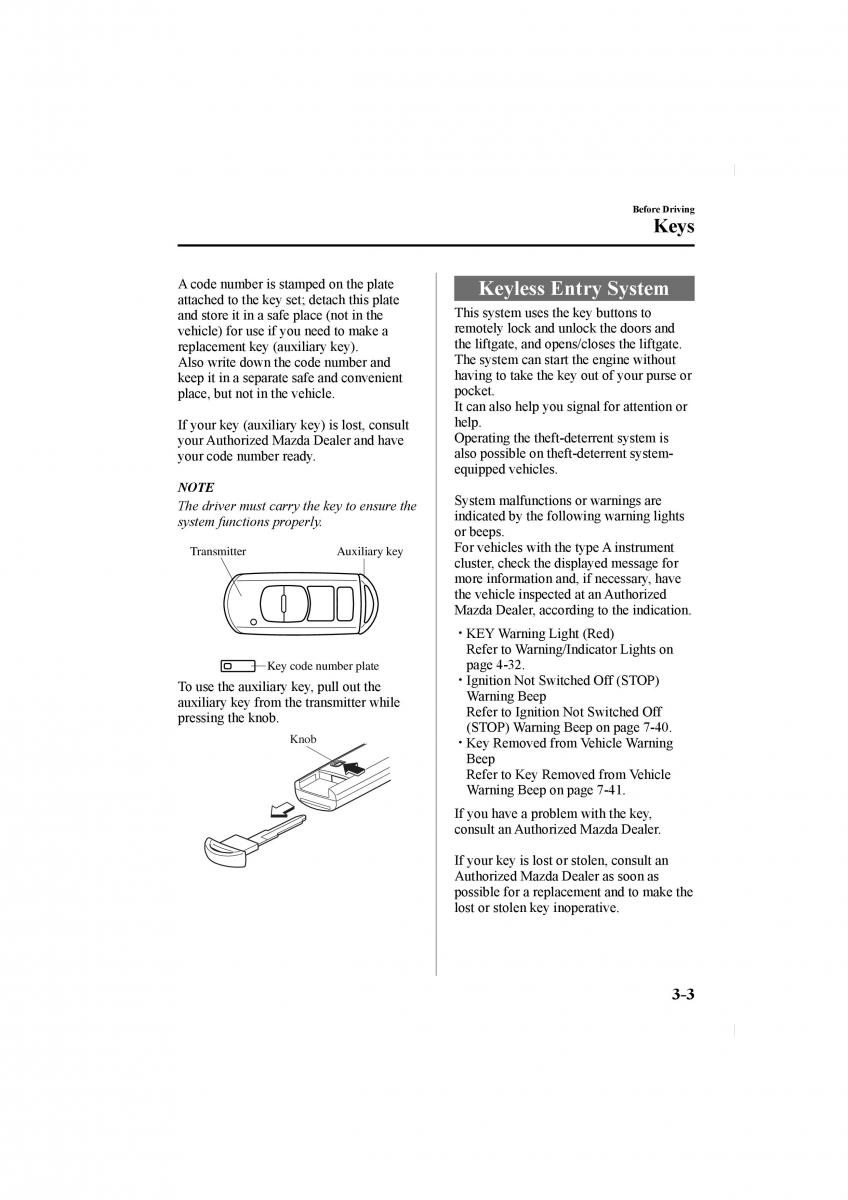 Mazda CX 5 II 2 owners manual / page 83