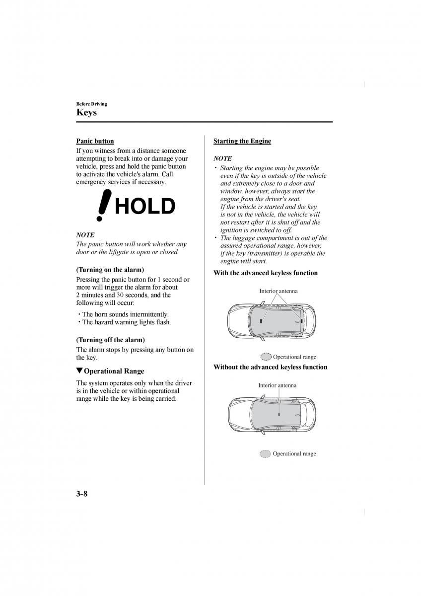 Mazda CX 5 II 2 owners manual / page 88