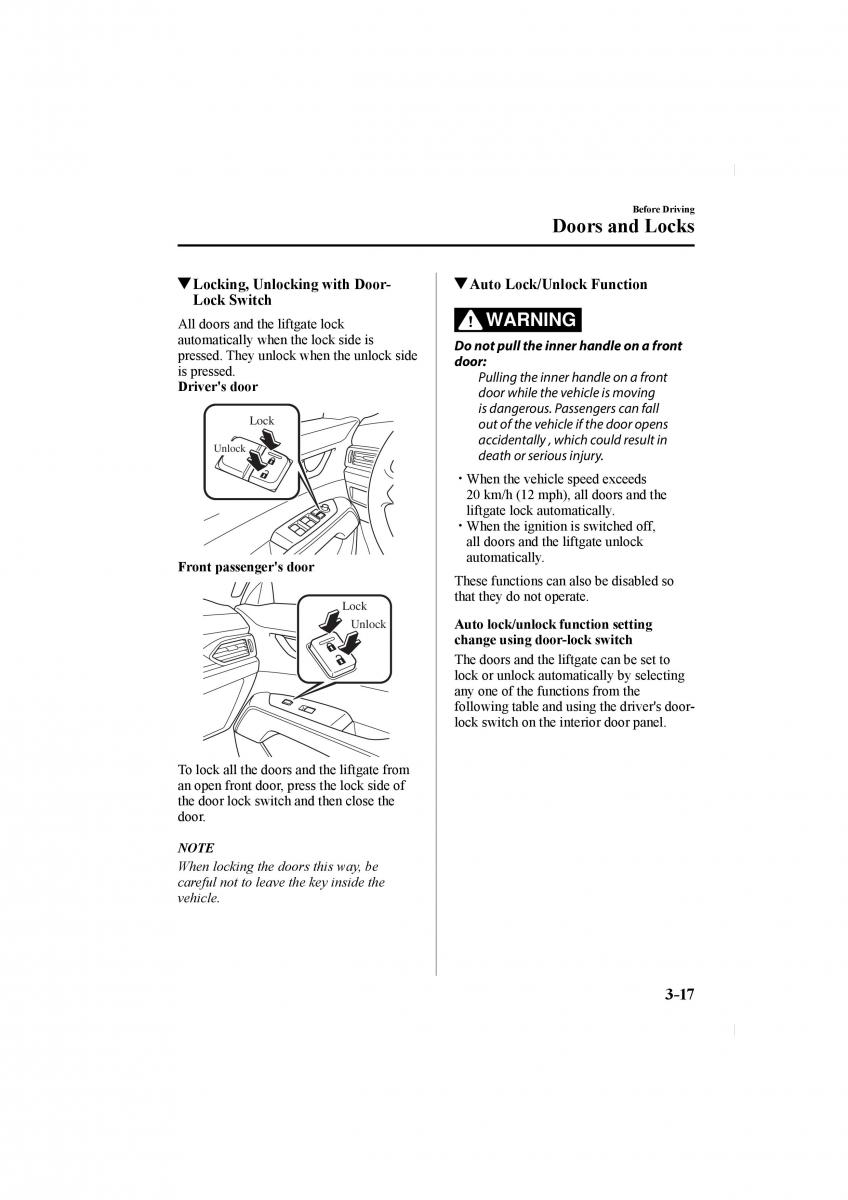 Mazda CX 5 II 2 owners manual / page 97