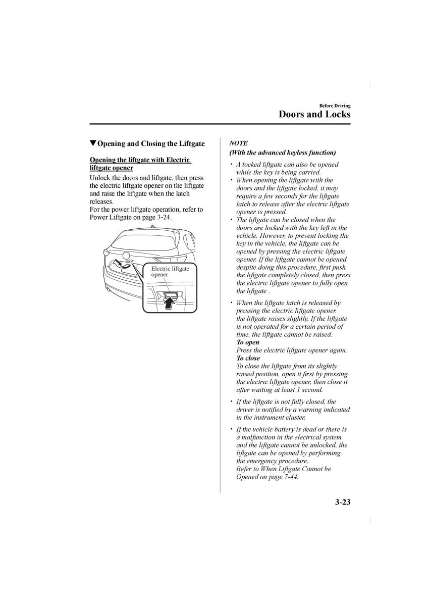 Mazda CX 5 II 2 owners manual / page 103