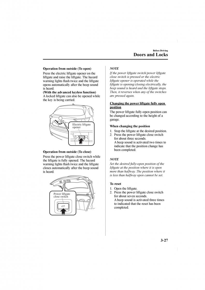 Mazda CX 5 II 2 owners manual / page 107