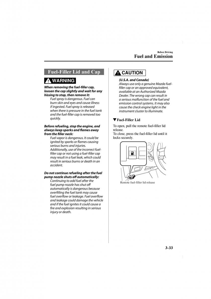 Mazda CX 5 II 2 owners manual / page 113