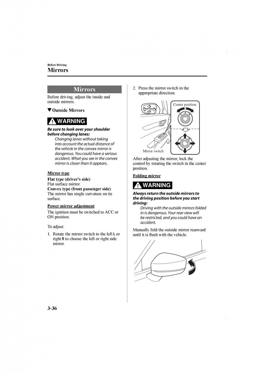 Mazda CX 5 II 2 owners manual / page 116