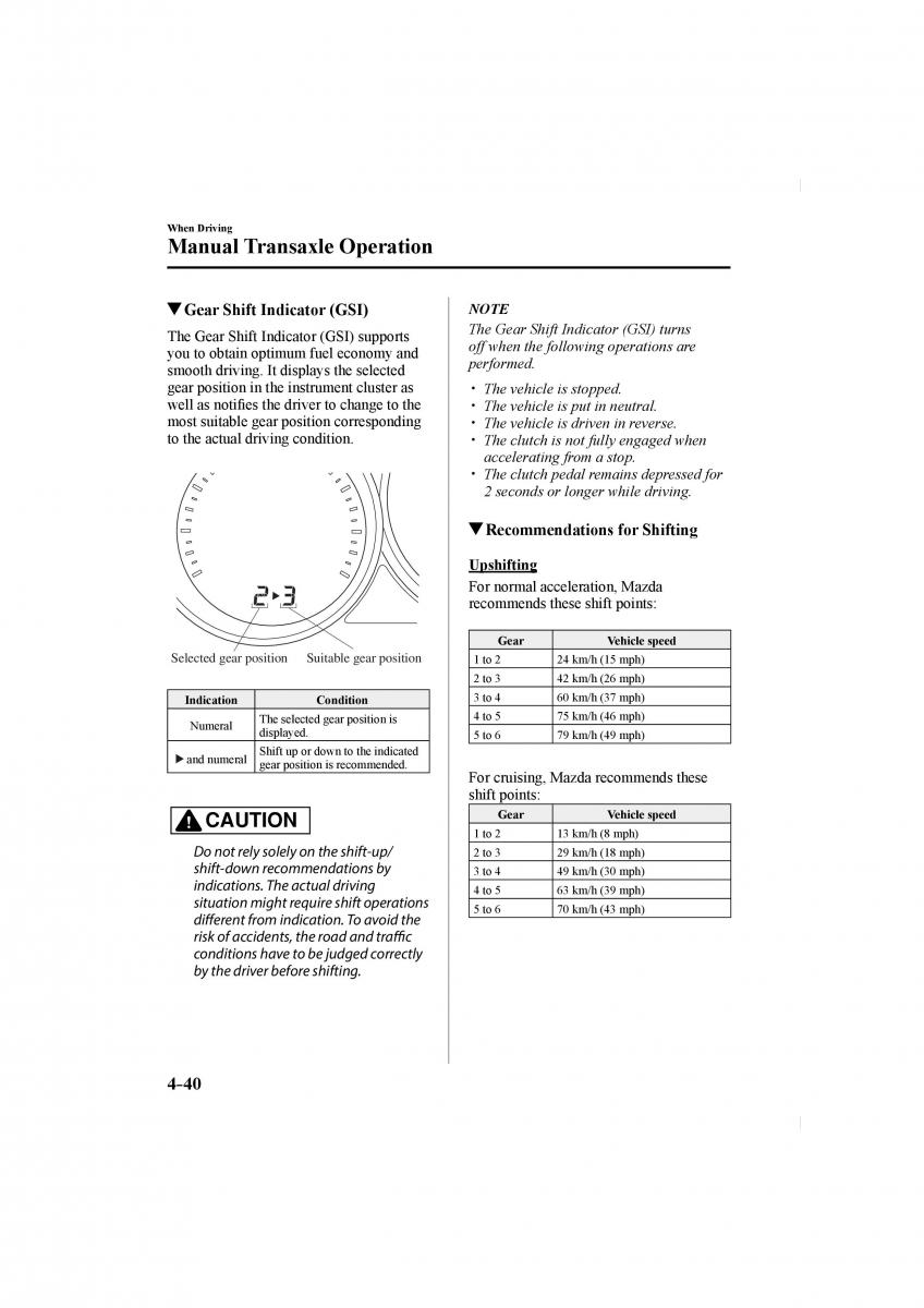 Mazda CX 5 II 2 owners manual / page 184