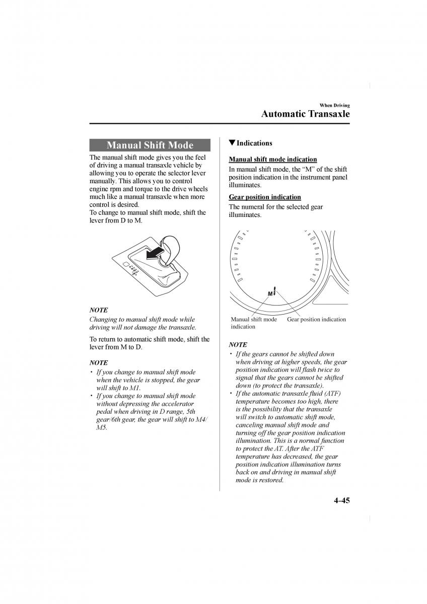 Mazda CX 5 II 2 owners manual / page 189