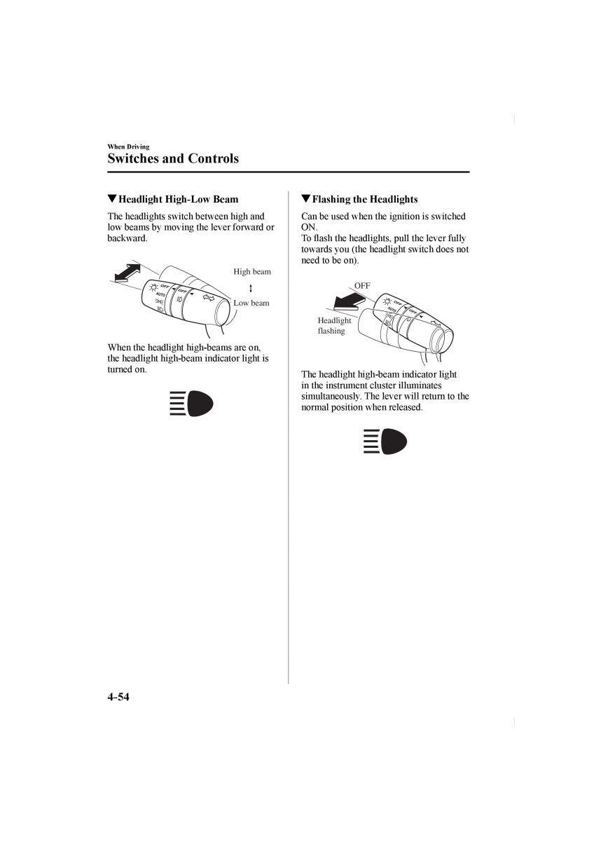 Mazda CX 5 II 2 owners manual / page 198