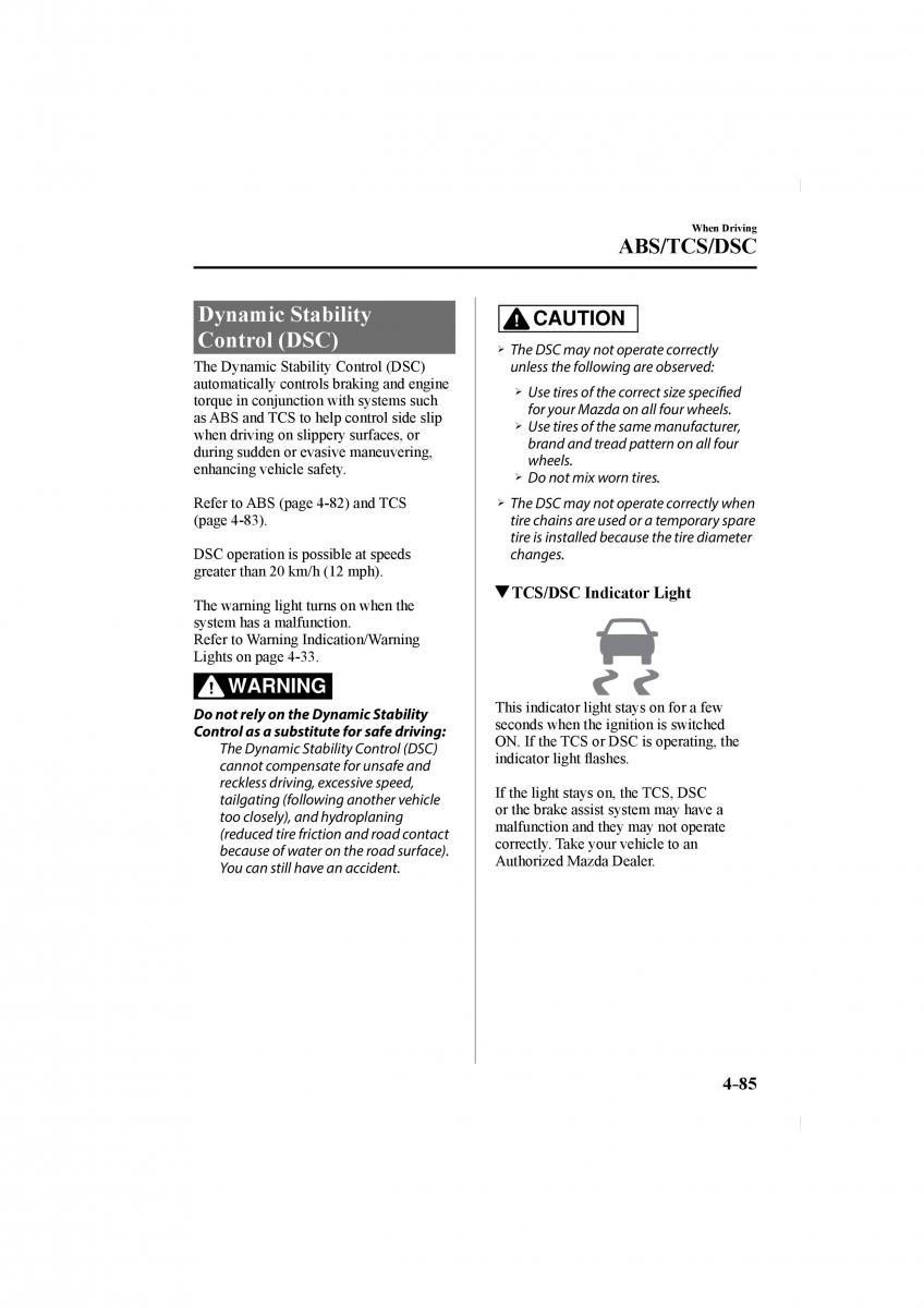 Mazda CX 5 II 2 owners manual / page 229